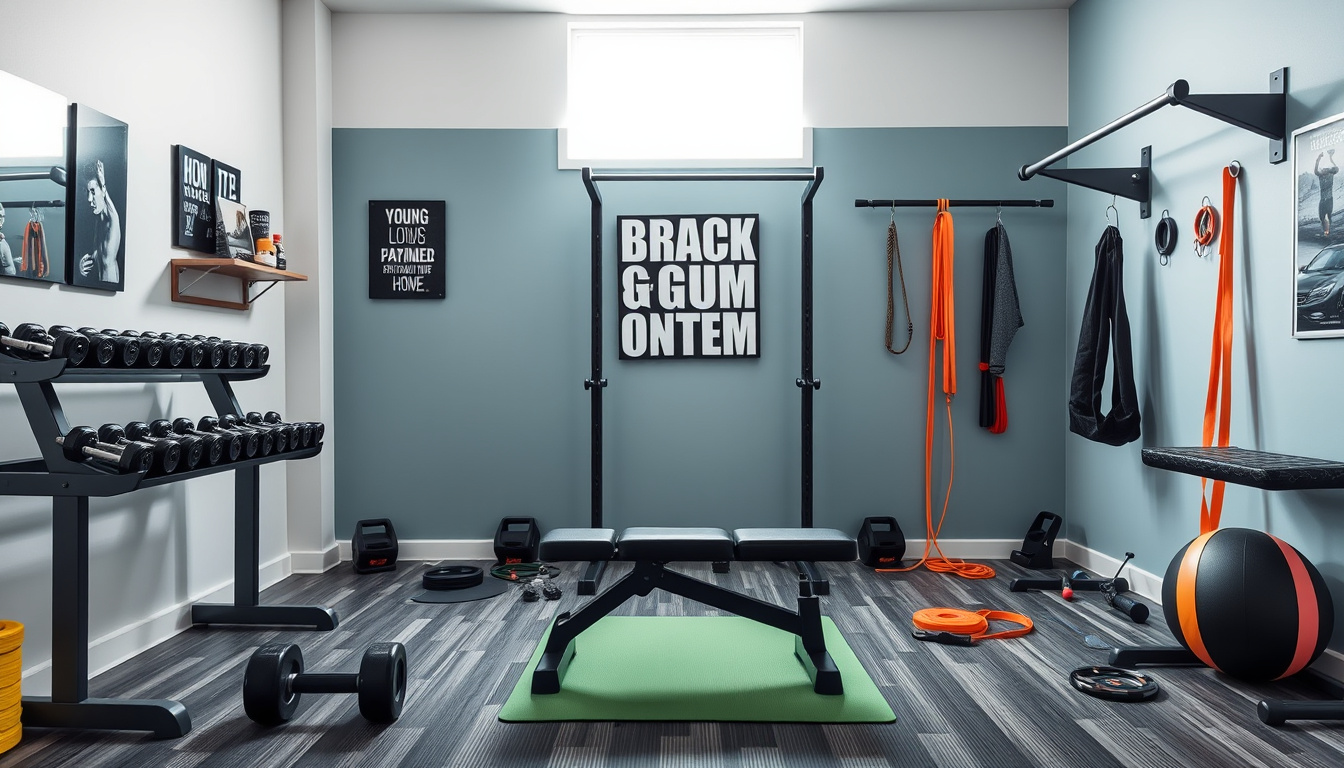 Home Gym Essentials for Men: Must-Have Equipment Guide