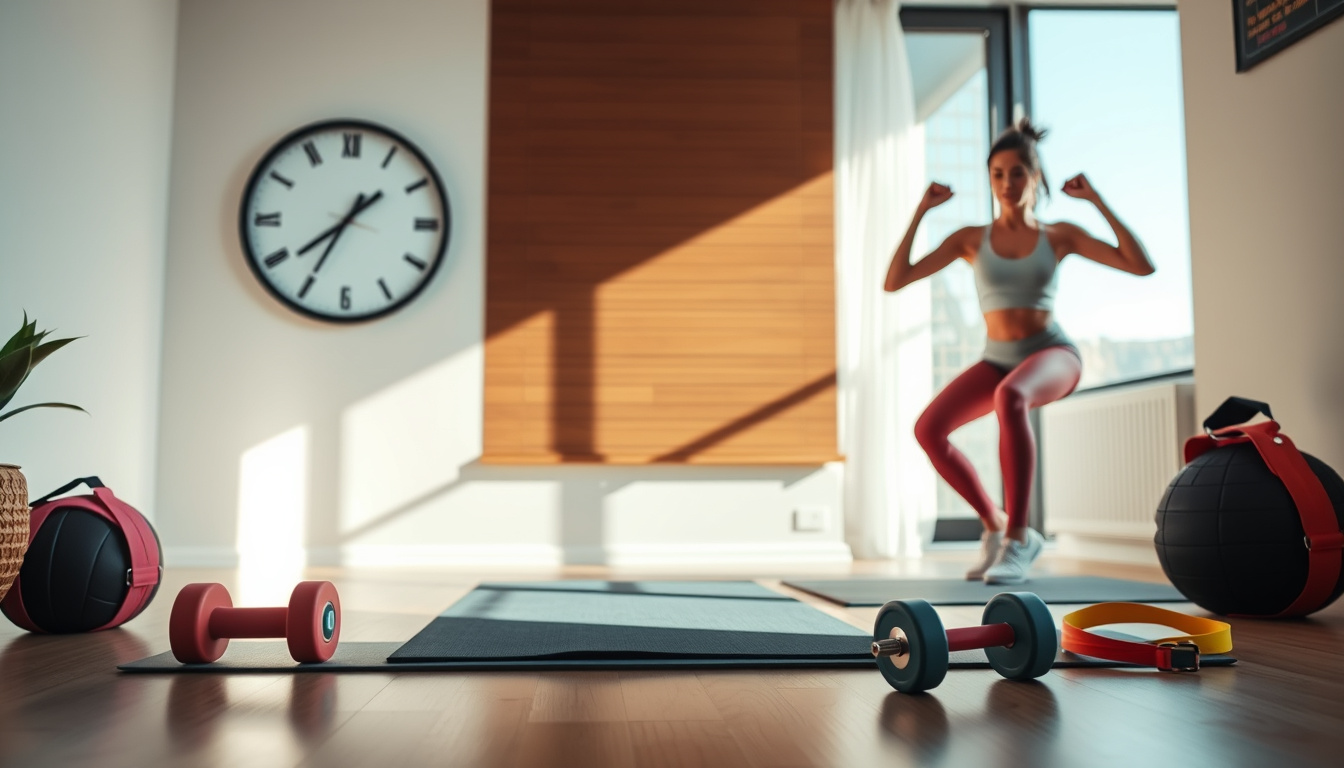 Home Workouts for Busy Schedules: Quick & Effective Routines