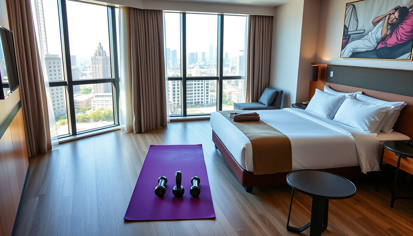 Hotel Room Workouts: Stay Fit While Traveling