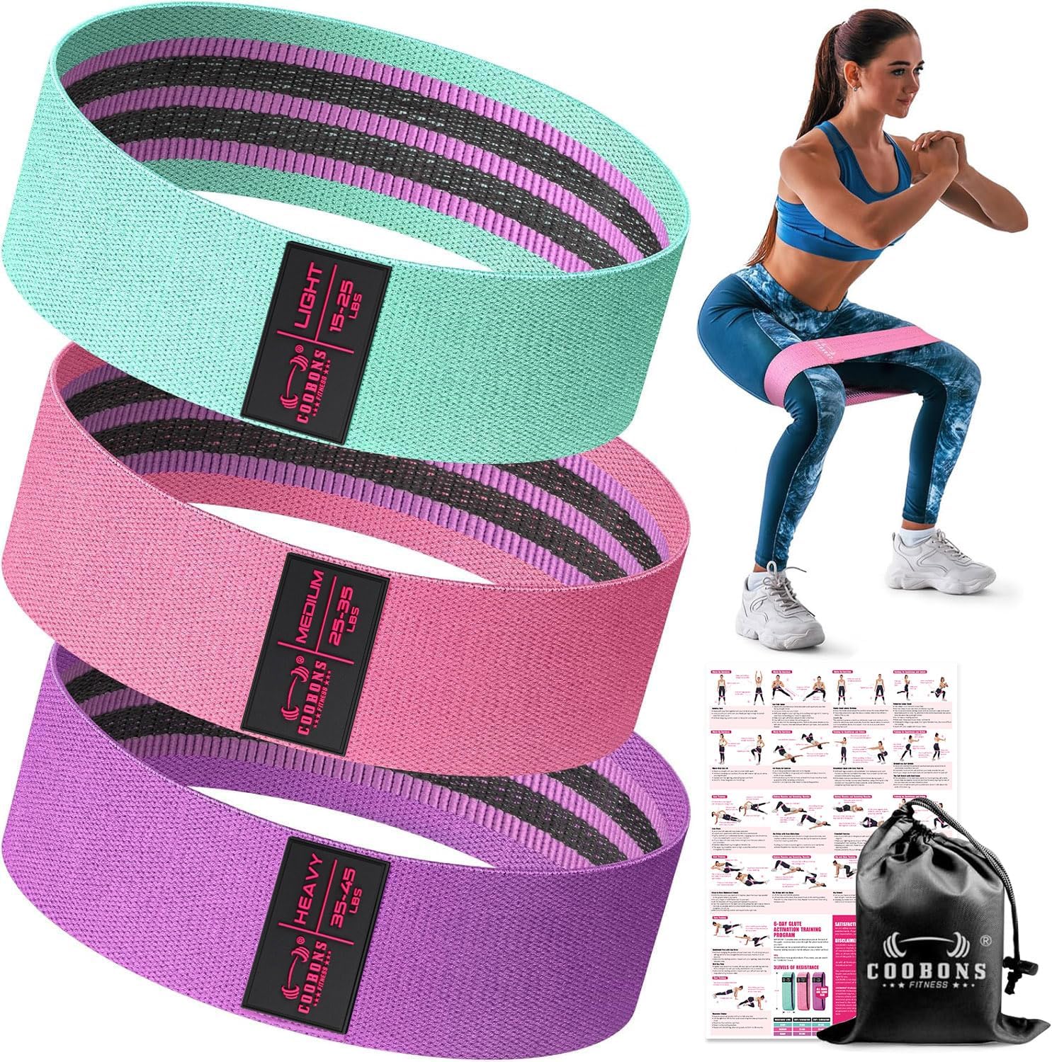 Transform Your Workout: Must-Have Fabric Resistance Bands for All Fitness Levels!
