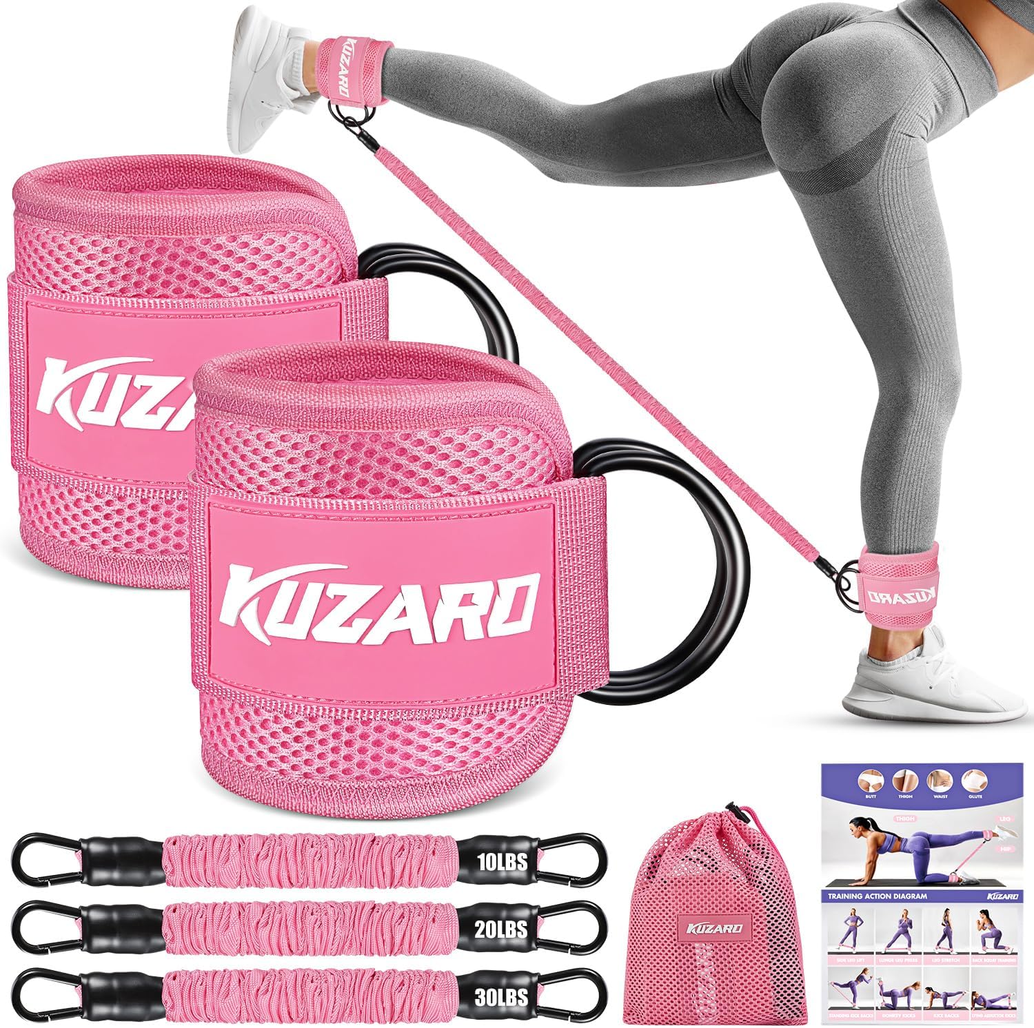Boost Your Booty: Ultimate Review of Ankle Resistance Bands for Leg & Glute Workouts