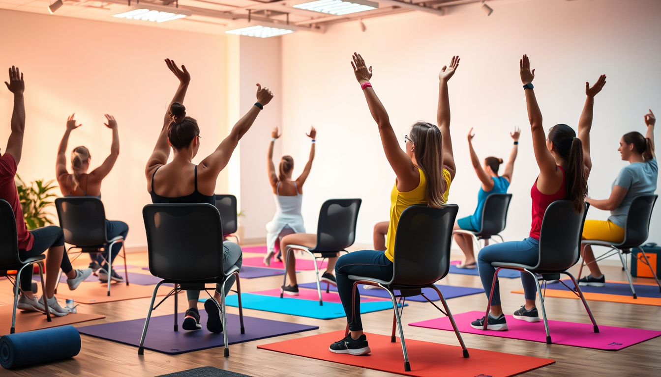 Chair Workouts: Boost Mobility and Strength Effectively
