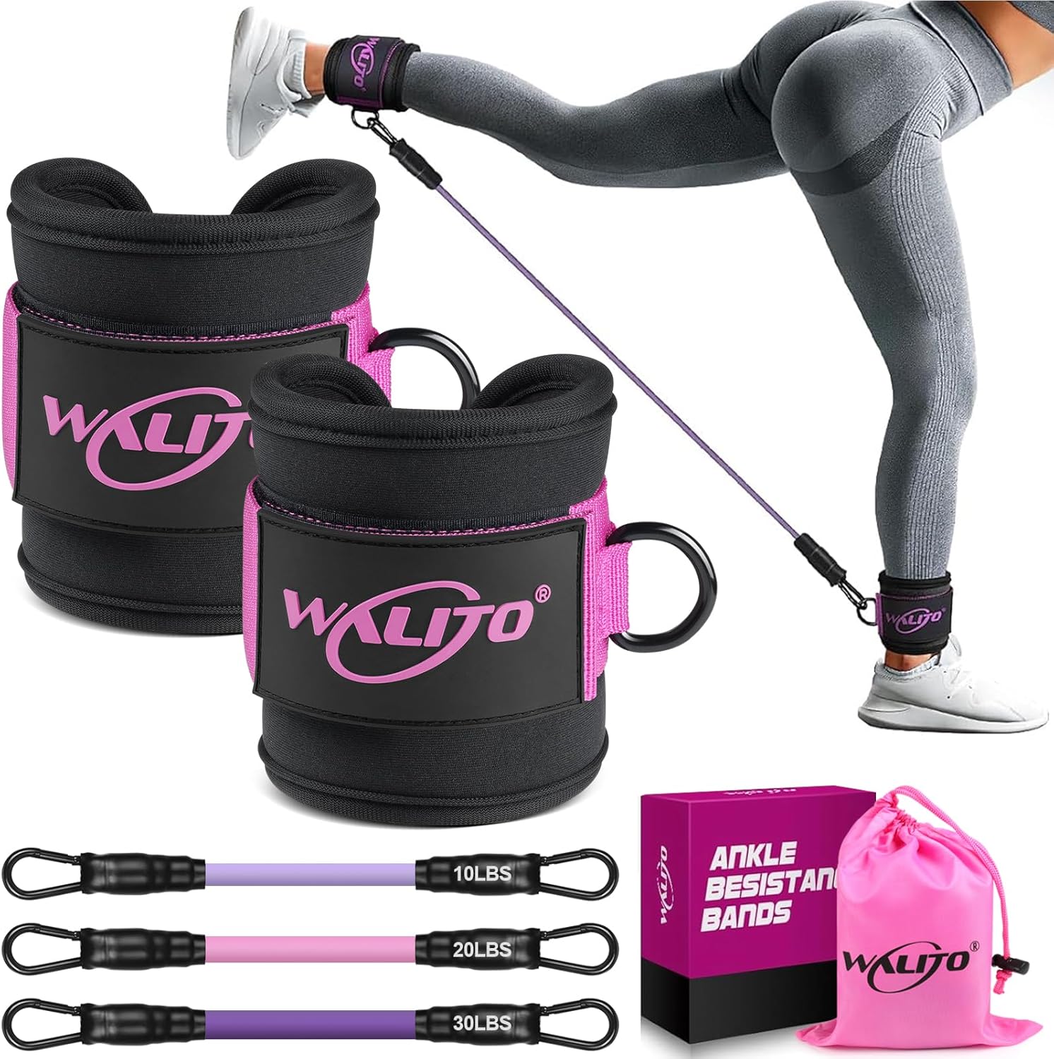 Elevate Your Workout: WALITO Ankle Resistance Bands Review for Ultimate Leg and Butt Training