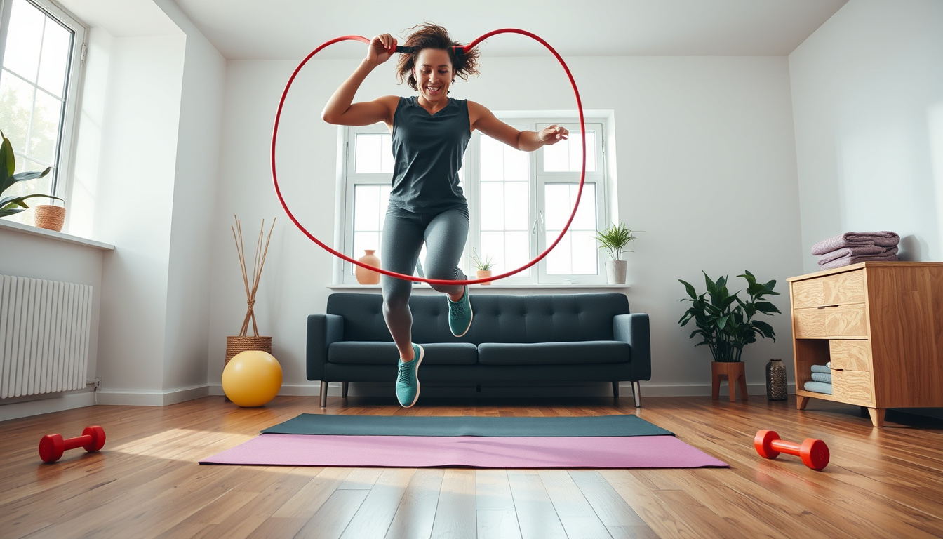 Fat-Burning Jump Rope Routine for Home Workouts