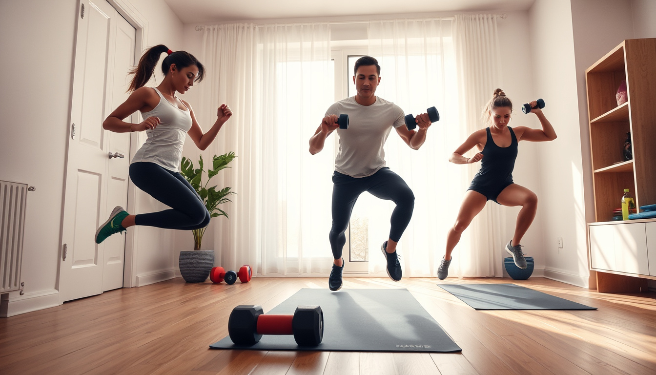 Full Body HIIT Workouts: Get Fit at Home Fast!