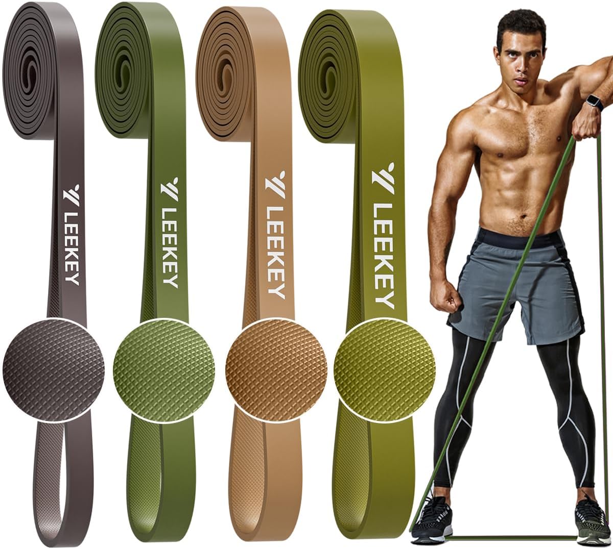 Get Fit at Home: LEEKEY Resistance Bands Set Review for All Fitness Levels