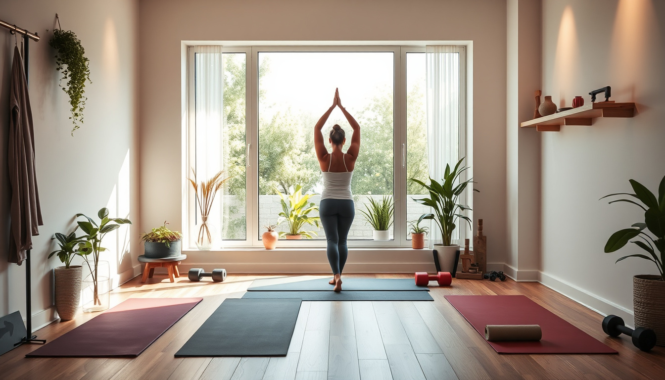 Home Fitness for Stress Relief: Top Tips and Exercises