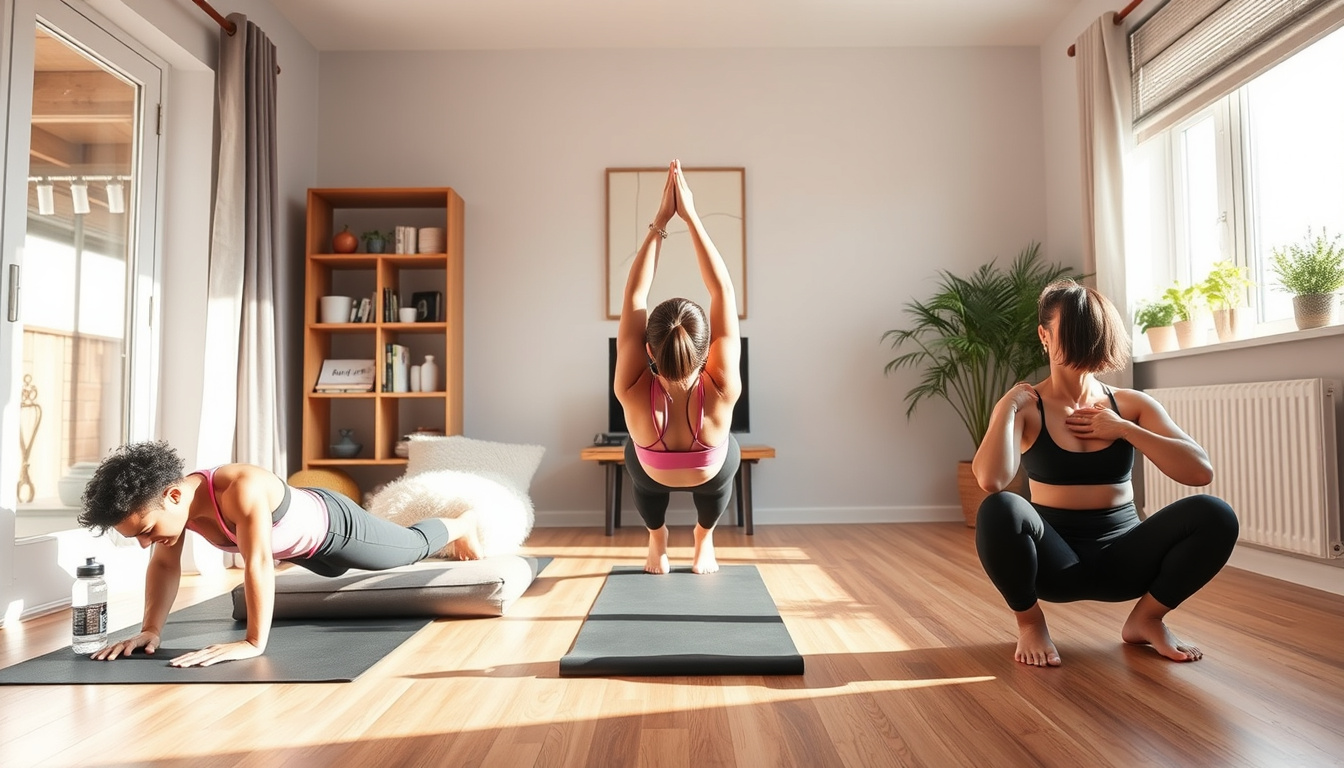 Home Fitness: Effective Workouts Without Weights or Machines