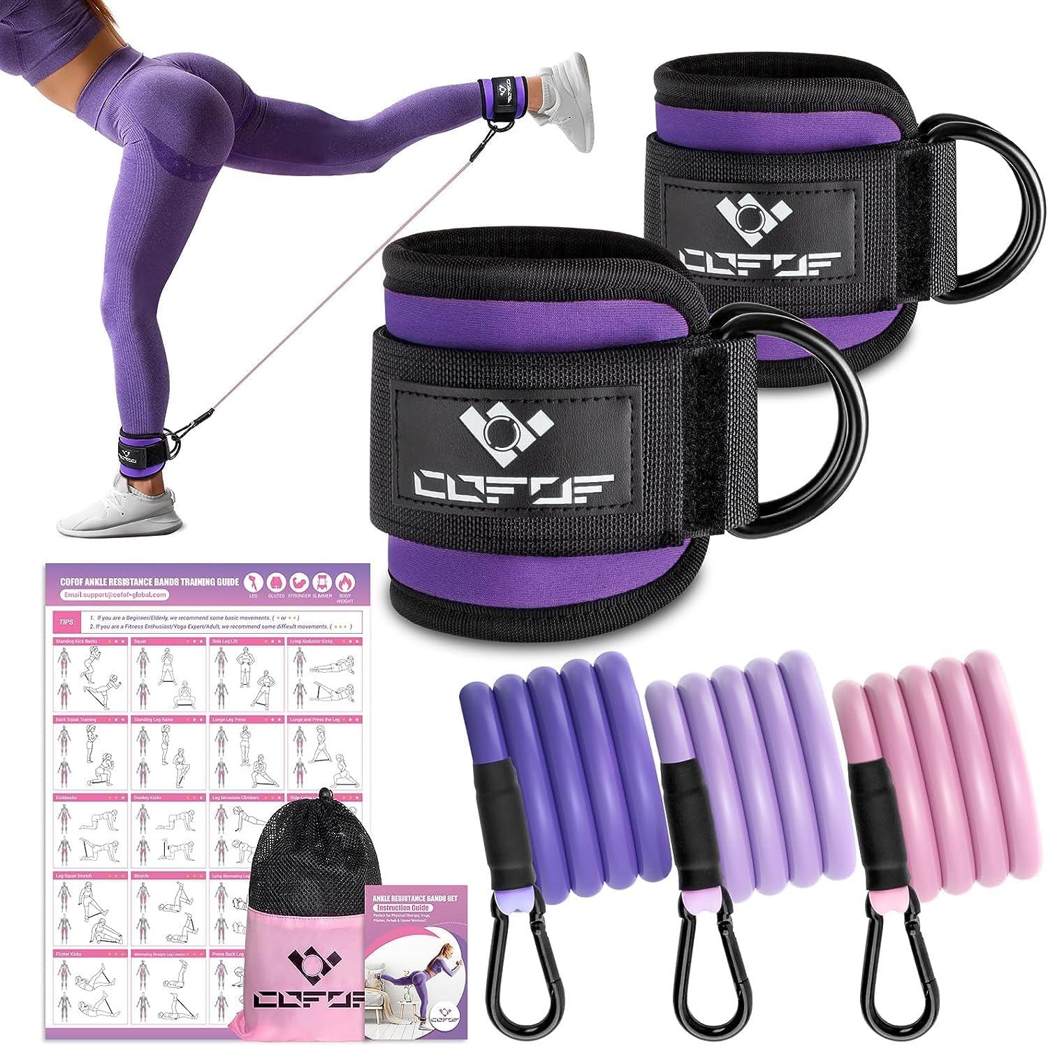 Maximize Your Workout: Review of Ankle Resistance Bands for Women