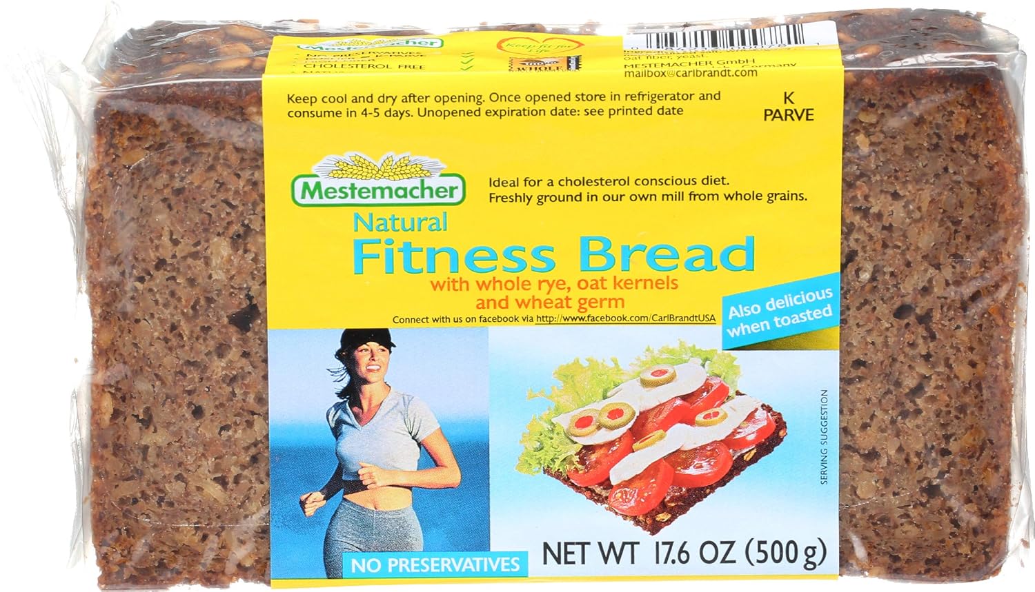 Mestemacher Fitness Bread: A Tasty Boost for Your Healthy Lifestyle!