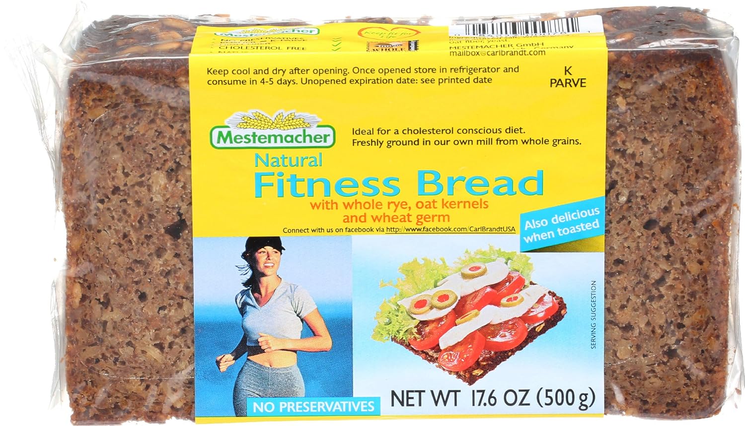 Mestemacher Fitness Bread: Your New Favorite Healthy Snack!