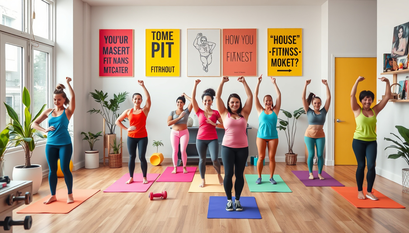 Monthly Home Fitness Planner: Your Guide to Staying Fit