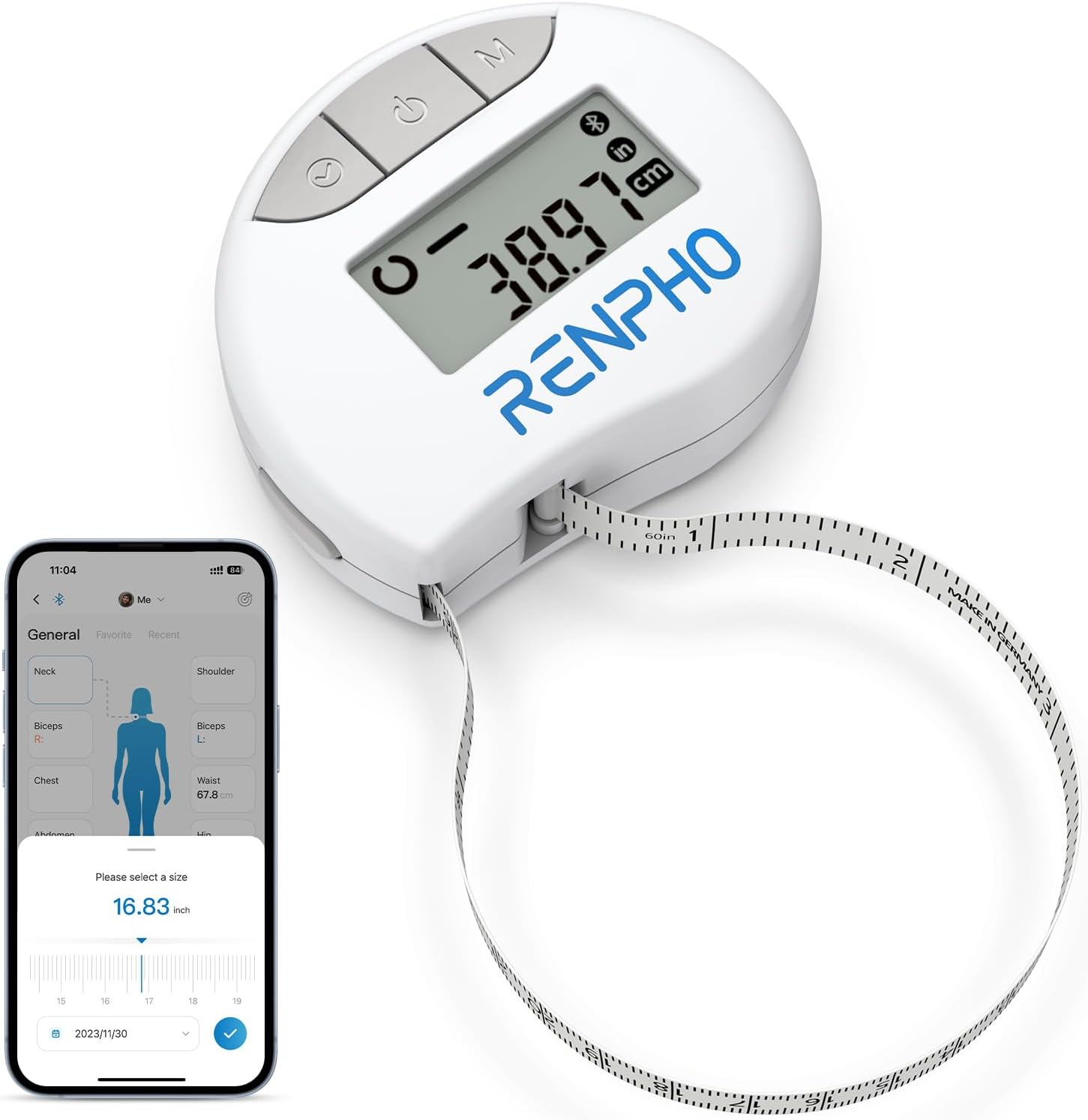 Revolutionize Your Fitness Journey: RENPHO Smart Body Measuring Tape Review
