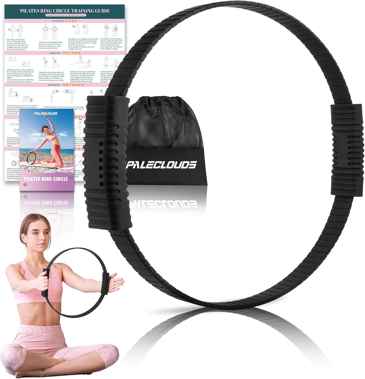 Sculpt and Tone: The Ultimate 13.5" Pilates Ring for Inner Thigh Workouts!