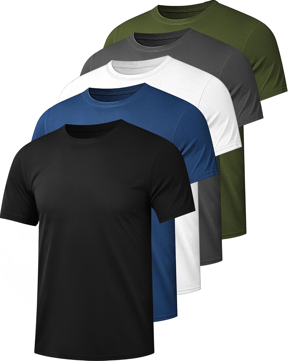 Stay Cool and Comfortable: Review of 5 Pack Mesh Workout Shirts for Men