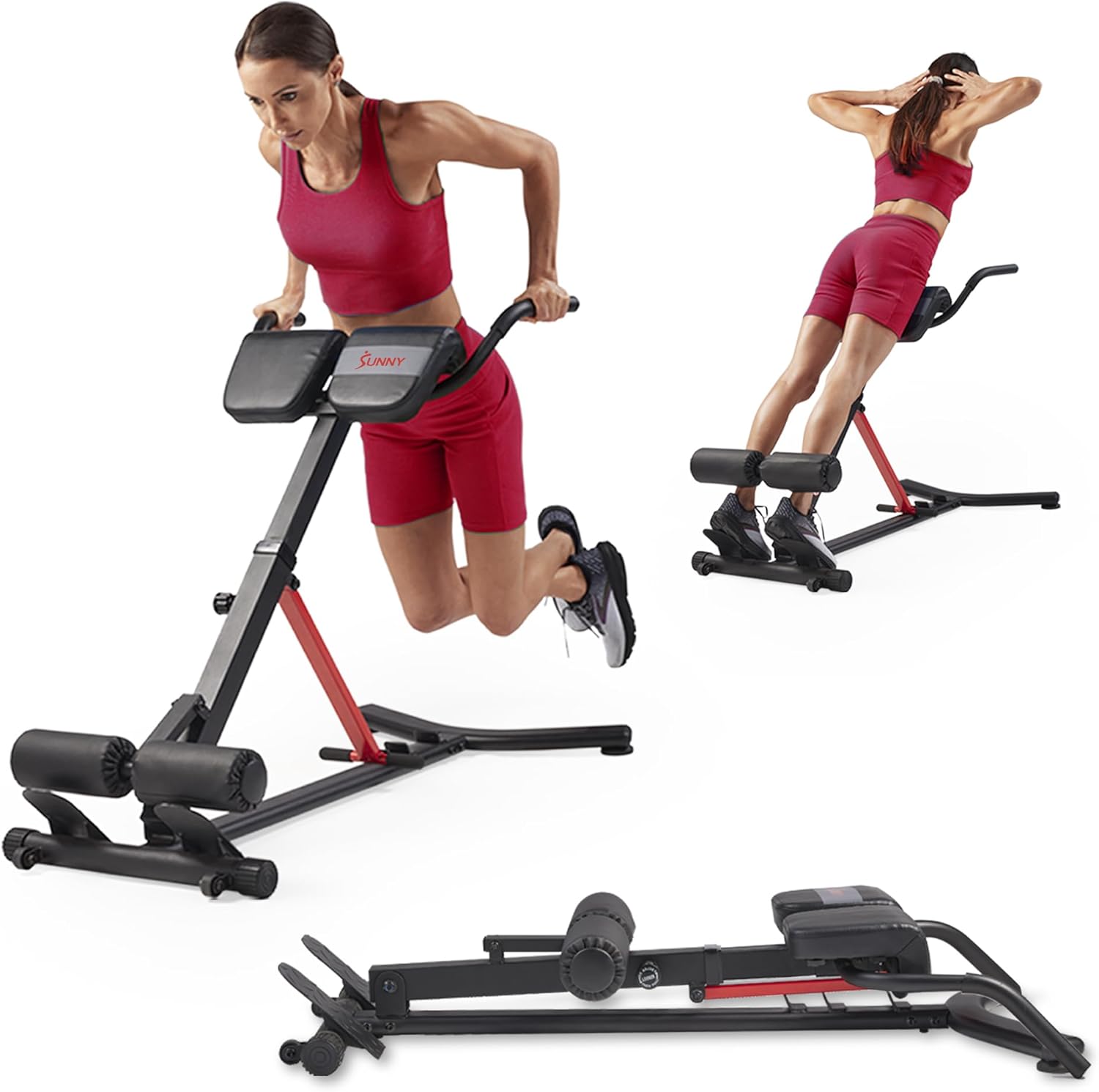 Transform Your Core: A Review of the Sunny Health & Fitness Foldable Hyperextension Roman Chair