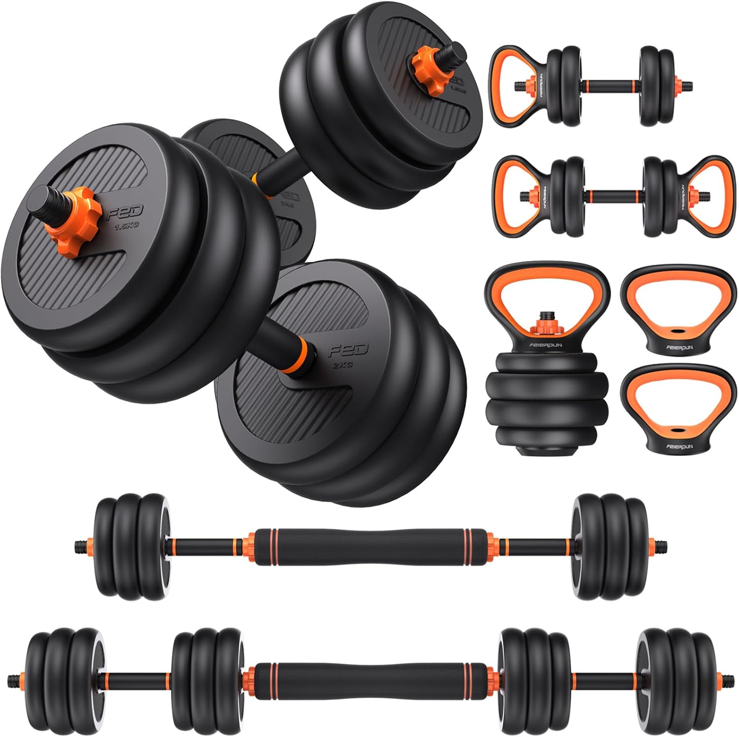 Transform Your Home Workouts: The Ultimate Review of FEIERDUN Adjustable Dumbbells