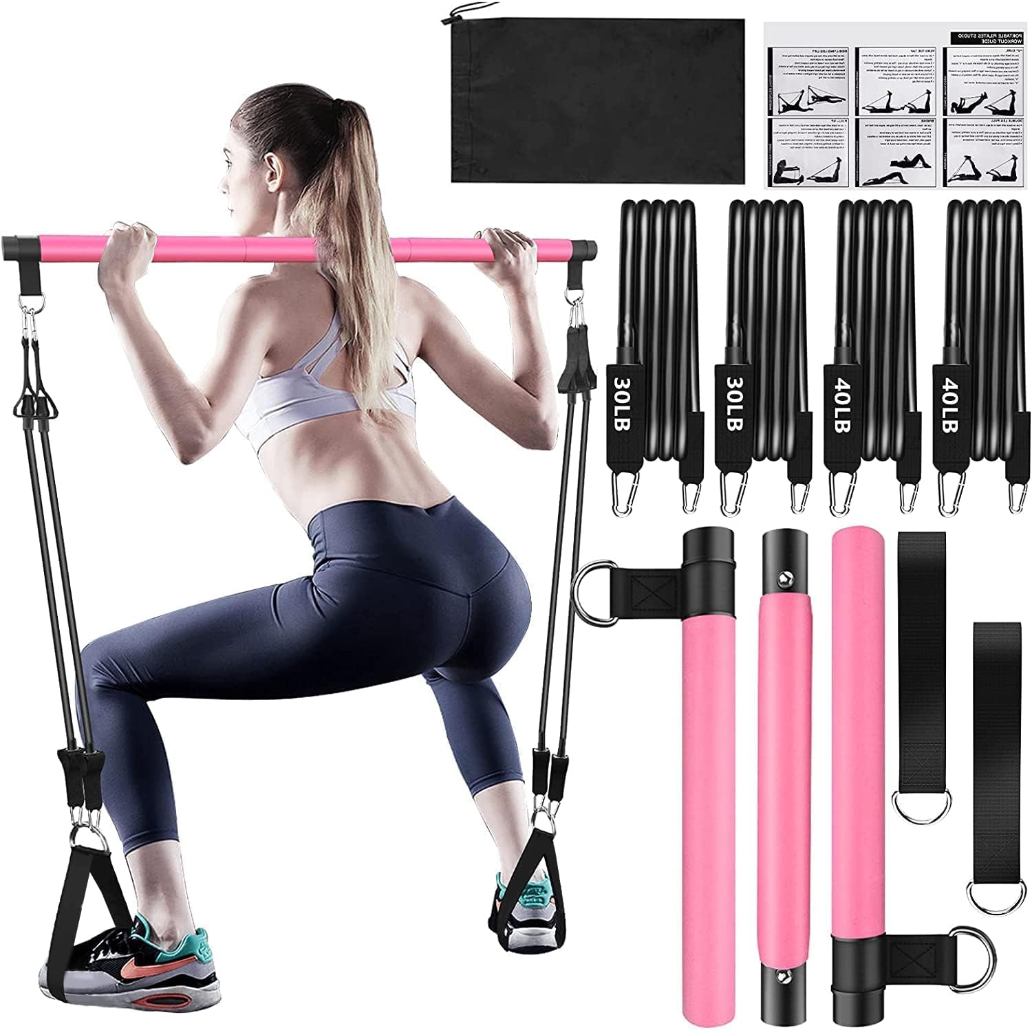Transform Your Workout: The Ultimate Pilates Bar Kit with Resistance Bands Review
