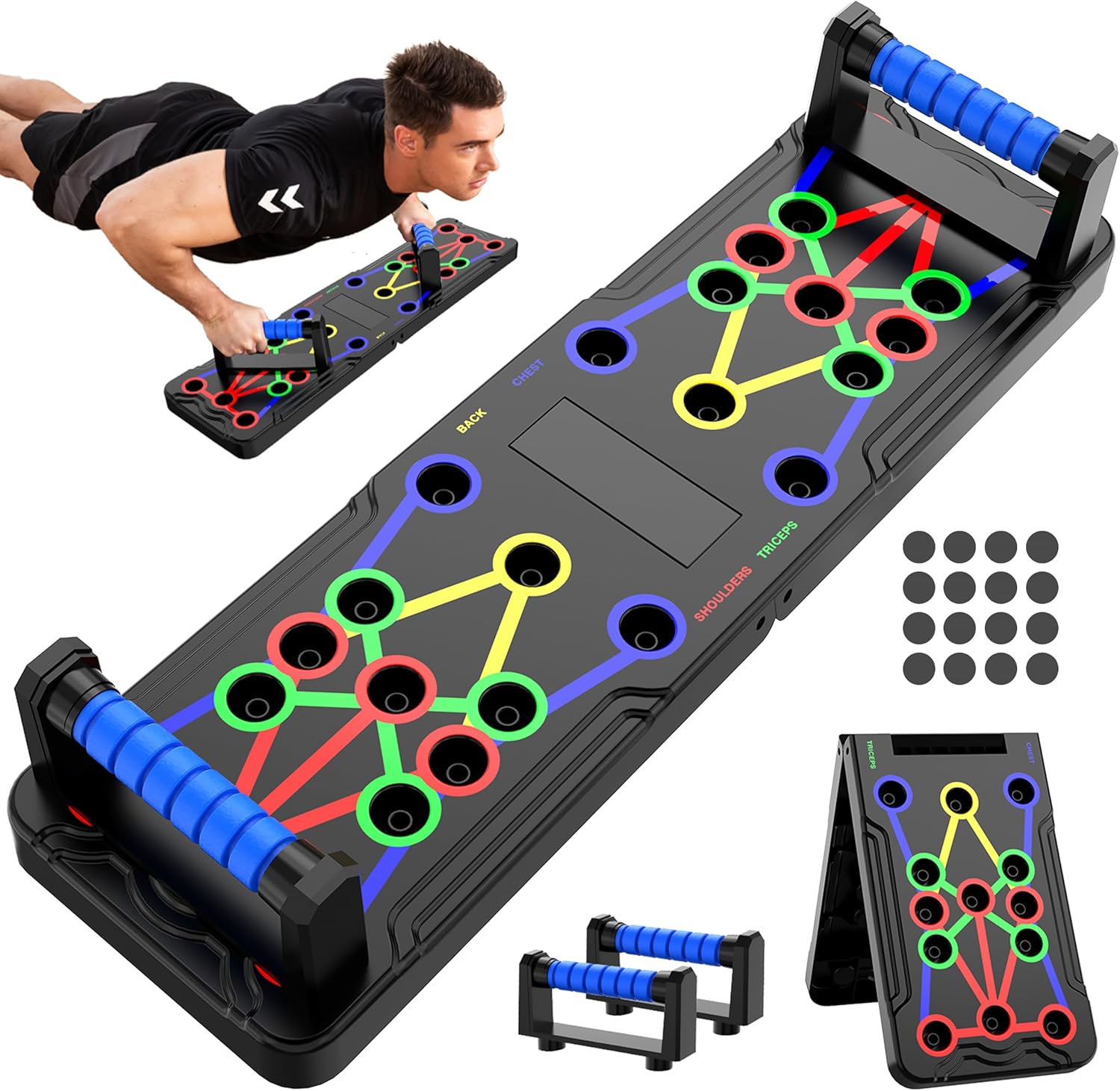 Transform Your Workout: The Ultimate Solid Push Up Board for All Fitness Levels!