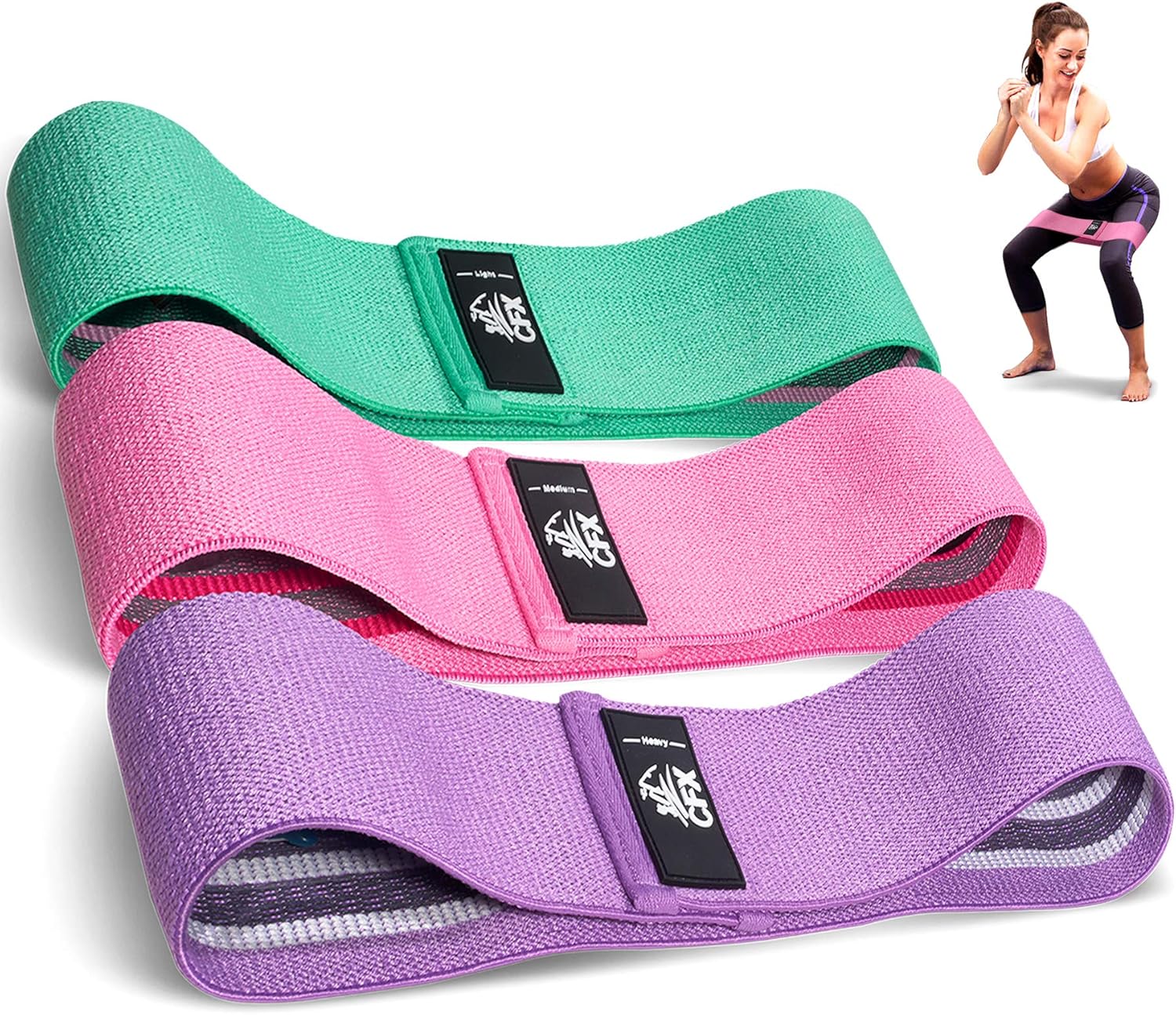 Unleash Your Strength: CFX Resistance Bands for Effective Home Workouts!