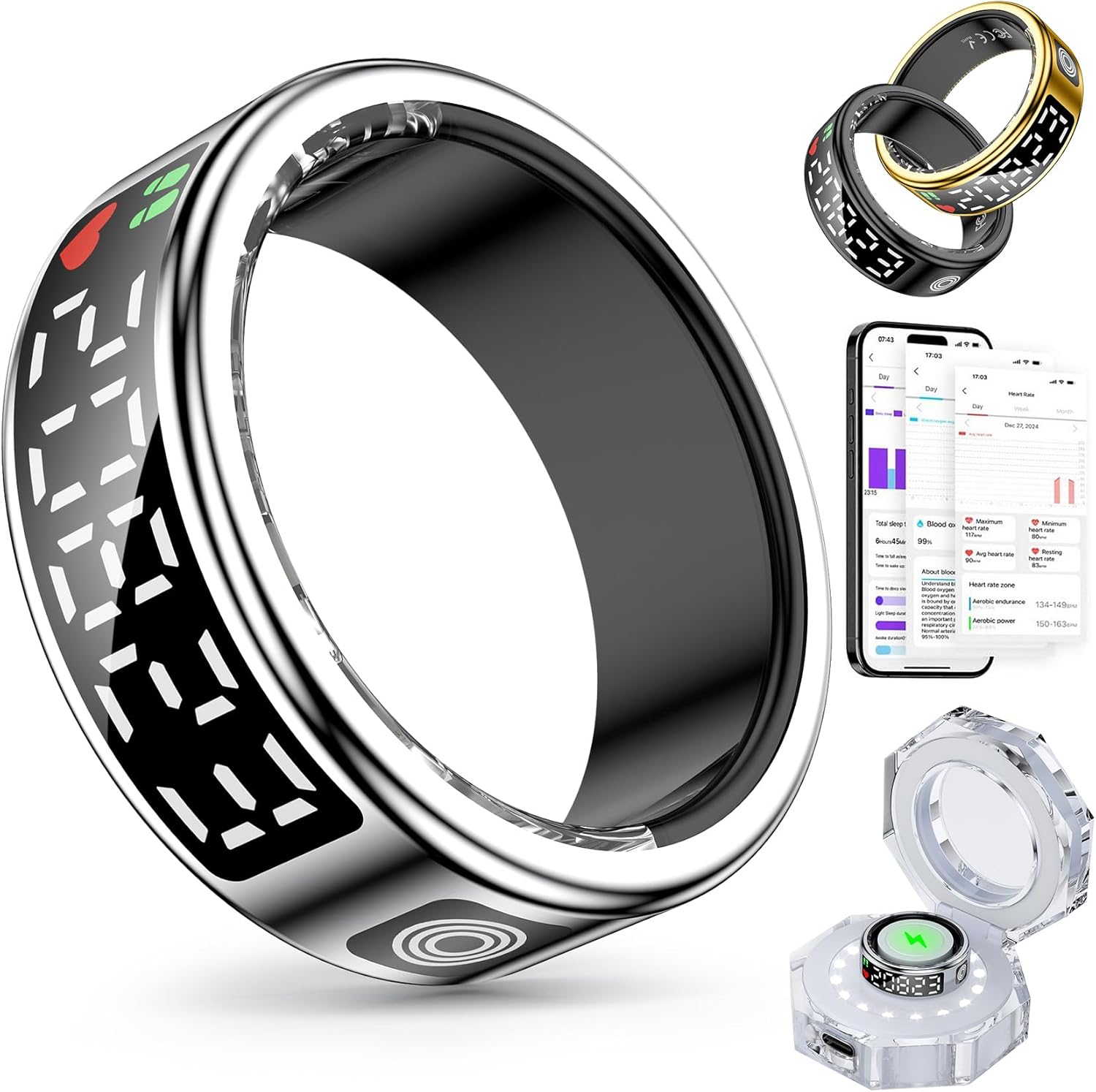 Unlock Your Fitness: Smart Rings for Health Tracking & Sleep Monitoring