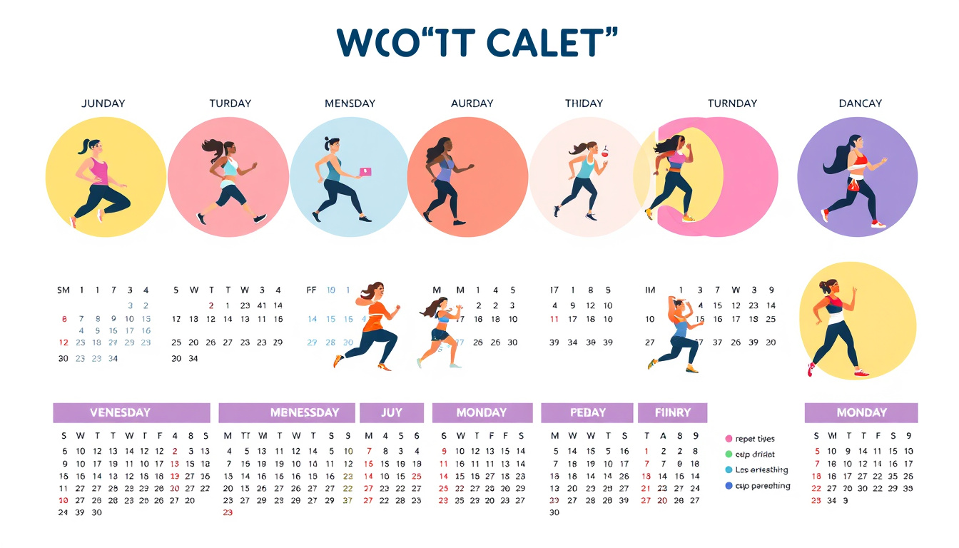 Weekly Workout Calendar for Women: A Path to Fitness Success